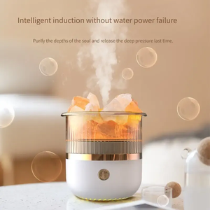 Diffusore di aromi in pietra salina 7 colori luce <span class=keywords><strong>ambiente</strong></span> diffusore di olio essenziale umidificatore d'aria macchina <span class=keywords><strong>per</strong></span> aromaterapia <span class=keywords><strong>per</strong></span> umidificatore domestico - Product Image 6