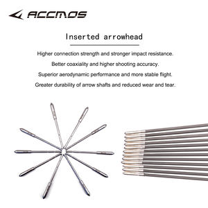 ID 3.2mm 30/31/32 pollici freccia in carbonio superiore 0.003 "colonna vertebrale 350 400 500 600 700 800 900 1000 con 1,75 pollici freccia di piuma - Product Image 4