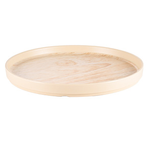 Assiette à steak ronde en mélamine, plat plat, usage commercial, service de café et de thé pour hôtel - Product Image 1