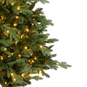 2024 Arbre de Noël ignifuge et écologique 5-10ft PE PVC Offre Spéciale d'arbre de Noël vert mélangé avec support - Product Image 5