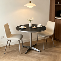 Table de salle à manger ronde pour petit appartement, style nordique minimaliste, design moderne, table basse, table de négociation – Vente en gros usine