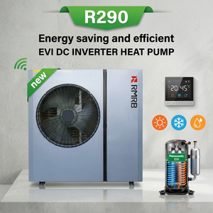 ปั๊มความร้อนแบบอากาศสู่น้ำ R290/03ZR/9.31kW ระบบเดียว ทำความร้อน ทำความเย็น น้ำร้อนใช้งานได้ทุกที่ อุณหภูมิปกติ พร้อมเทคโนโลยี EVI-Recovery-Tech รองรับการใช้งานในอุณหภูมิต่ำ ได้รับมาตรฐาน CE รองรับ WiFi - Product Image 2
