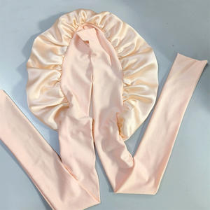 <span class=keywords><strong>Pure</strong></span> <span class=keywords><strong>Soie</strong></span> Femmes <span class=keywords><strong>Nuit</strong></span> Sommeil 16mm <span class=keywords><strong>Soie</strong></span> Cheveux Cap Longue Queue Casual Voyage <span class=keywords><strong>En</strong></span> Plein Air <span class=keywords><strong>Bonnet</strong></span> avec Élastique Rayé Cravate Bande Ruban Chapeau - Product Image 5