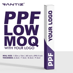 Pellicola PPF in TPU da 6,5 a 9,5 mil, personalizzabile, per rivestimento auto, con il mio marchio e il mio logo, OEM - Product Image 2