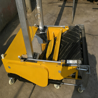 Machine à enduire les murs électrique pour la construction, machine à projeter la plâtre pour murs intérieurs et extérieurs