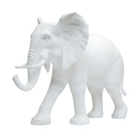 Escultura de Elefante Grande de Resina de Fibra de Vidrio para Exteriores, Modelo Personalizado, Decoración de Jardín, Resistente a los Rayos UV, Impermeable, Grado Comercial