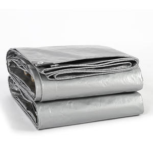 Профессиональный производитель брезентовой ткани, серебристо-зеленая прочная водонепроницаемая ткань для уличной кемпинга, теплицы - Product Image 3