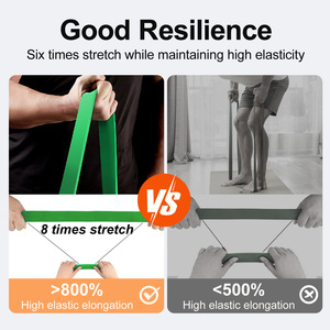 Set di Fasce Elastiche <span class=keywords><strong>per</strong></span> Allenamento in Palestra, Bande in Gomma <span class=keywords><strong>per</strong></span> <span class=keywords><strong>Esercizi</strong></span> di Resistenza e Stretching - Product Image 5