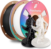 Filament d'impression 3D Polymaker Panchroma PLA, impression facile et sans obstruction, filament d'impression 3D haute vitesse pour la plupart des imprimantes 3D FDM