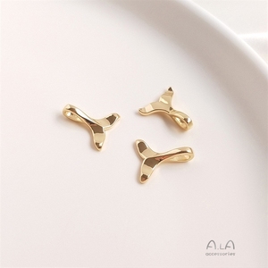 Ciondoli per Collane all'Ingrosso con Ritenzione del Colore, Coda di Balena e Sirena Placcate in Oro 14K, Accessori Fai-da-Te per Bracciali e Orecchini - Product Image 3