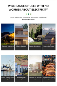 CKMINE 6kw+16kwh 51.2V Système d'alimentation solaire hybride tout-en-un avec batterie, onduleur solaire, système de stockage d'énergie empilable, compatible réseau et hors réseau, 230v - Product Image 4