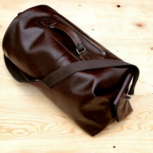 Bolsas de Viaje Personalizables de Cuero Vacuno Genuino B S International, con Logotipo Personalizado, Cierre de Cremallera, Asa Suave y Diseño Vintage - Product Image 3