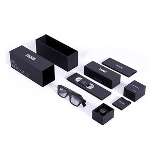 新款 INMO Go2 智能 AR 翻译眼镜 无线 AI 助手 音乐/通话/提词器/导航/音频虚拟 - Product Image 1