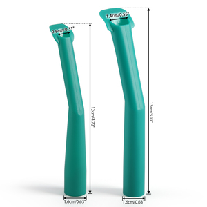 Matériel dentaire 10 pièces embouts d'aspiration forts autoclavables embouts d'évacuation de bec de canard dentaire - Product Image 2