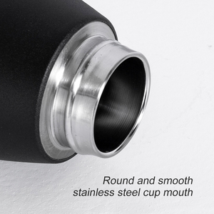 Doppia <span class=keywords><strong>parete</strong></span> isolato in acciaio inox metallo termovuoto Thermos unico materiale sanitario portatile presente 500ML - Product Image 2