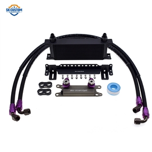 Pour <span class=keywords><strong>Jeep</strong></span> Wrangler 12-13 <span class=keywords><strong>Grand</strong></span> <span class=keywords><strong>Cherokee</strong></span> 11-13 3.6L V6 <span class=keywords><strong>refroidisseur</strong></span> <span class=keywords><strong>d</strong></span>'<span class=keywords><strong>huile</strong></span> moteur pour Dodge Ram1500 Challenger Chrysler 300/200 Kit de refroidissement - Product Image 2