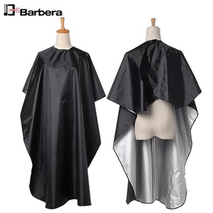 Logo personalizzato <span class=keywords><strong>taglio</strong></span> di capelli parrucchiera mantella impermeabile salone barbiere abito acconciatura capelli poliestere all'ingrosso grembiule - Product Image 1