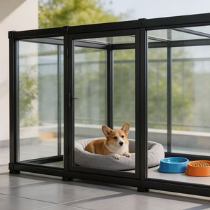 Solárium de Vidrio para Patio, Jardín, Terraza, Villa, Espacio Exterior, Casa de Vidrio para Perros, Cuatro Estaciones - Product Image 4