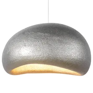 Manufacturer Kitchen Indoor Black Silver Dome Bright Pendant Lamp Minimalist Bedroom Dining Room Pendant Light