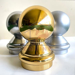 Accessori per Stalle Equine, Terminali a Sfera in Ottone per Stalle Resistenti - Product Image 1