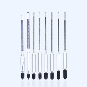 Ensemble de densitomètres de liquide et de salinité en plastique de 14 pièces 0.6-2.0 Hydromètre avec densimètre en verre 0-35 - Product Image 1