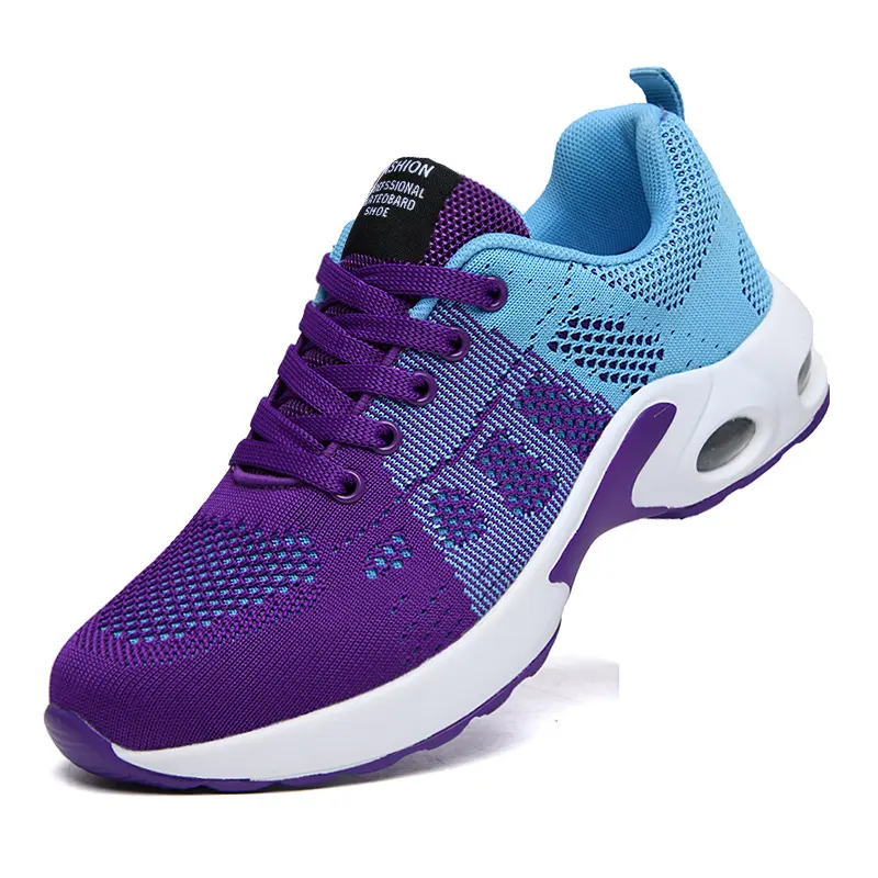 2023 New Summer Comfortable Women Fitness Trainers Walking Style Sneakers For Ladies Lace Up Fashion Outdoor Sport Running Shoes