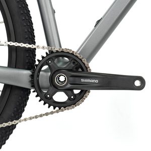 Bicicleta de Montaña Rígida de Acero al <span class=keywords><strong>Carbono</strong></span>, 12 Velocidades, Frenos de Disco Hidráulicos, Horquilla de Acero, Modelo WARRIORpro-M6100 de Aleación de Aluminio para Hombre - Product Image 3