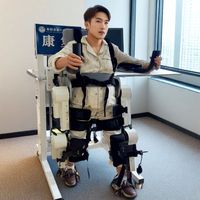 Aide à la marche pour la rééducation, équipement d'entraînement exosquelettique pour les membres inférieurs, universel pour les personnes atteintes de paralysie cérébrale post-AVC après chirurgie