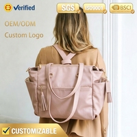 Sac à langer grande capacité tendance pour poussette, vente en gros, sac de voyage et de rangement pour bébé, sac à langer pour mère et enfant