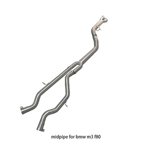 ท่อไอเสียสแตนเลส 304 สำหรับรถยนต์ F80 F82 F83 M3 M4 S55 3.0T ปี 2014-2019 รุ่นเพิ่มสมรรถนะ - Product Image 2