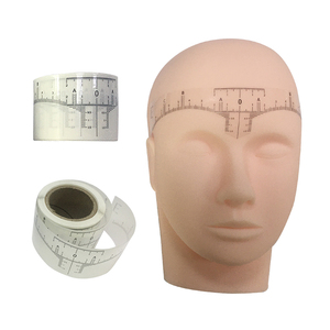 50 piezas/rollo, Regla Profesional Desechable de Plástico para Cejas, Medidor de Microblading, Plantilla para Maquillaje Permanente de Cejas - Product Image 4