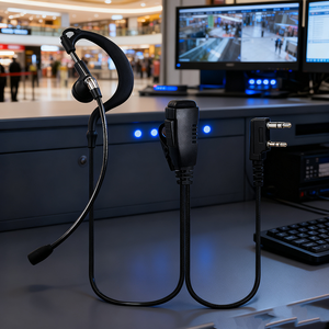 Examen d'écouteur d'espionnage intra-auriculaire avec écouteur radio bidirectionnel pour Motorola MTP700 MXP600 - Product Image 2