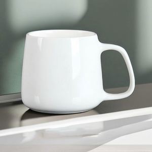 Mug à thé et à café en porcelaine de Noël personnalisé avec logo, 11 oz et 15 oz, design classique, blanc, sublimation, tasse en céramique vierge avec logo - Product Image 1