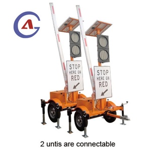 สัญญาณไฟจราจรอัตโนมัติ AFAD บูมเทรลเลอร์ พอร์ตบูม ไฟจราจรแบบพกพา ประตูกั้นแบบพกพา ระบบกั้นอัตโนมัติ ระบบควบคุมจราจรอัตโนมัติ - Product Image 6