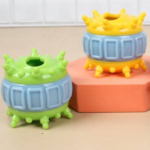 Nuevos juguetes interactivos y entretenidos para perros, pelota dispensadora de comida para masticar, juguetes para cachorros que ocultan comida y juguetes para morder. - Product Image 6