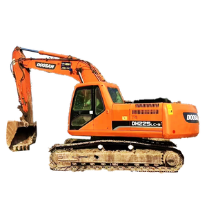 Excavadoras usadas Doosan 225 DH225 DX225 DX220 22Ton, máquina de construcción de excavadoras sobre orugas usadas en Corea del Sur - Product Image 4
