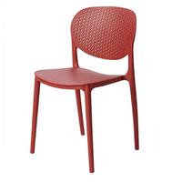 Chaise de salle à manger moderne de luxe en plastique réglable en hauteur, légère et entièrement en plastique, pour restaurant et usage commercial