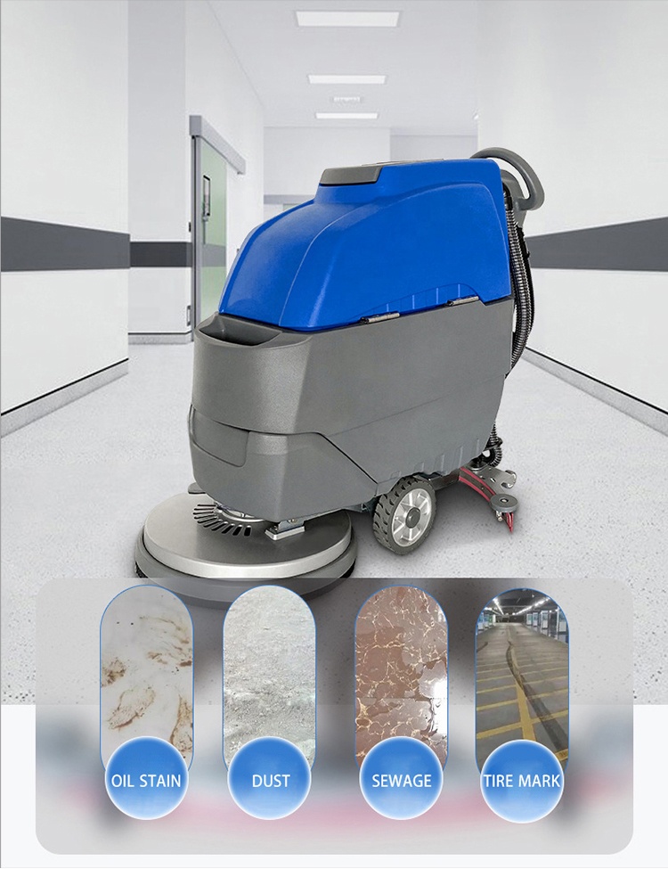 floor scrubber machine for wooden outdoor decks