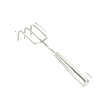 Rastrillo Cultivador de Acero Inoxidable de Alta Resistencia con Múltiples Dientes, Herramienta Manual para Desmalezar, Excavar y Aflojar la Tierra en Jardines, Patios y Granjas