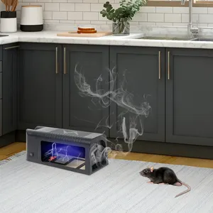 High-Voltage Shock Electric Rodent Killer With Rechargeable Battery Electronic Rat Trap Safe Mouse Trap Indoor Outdoor