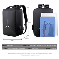 Antivol résistant à l'eau sac à dos pour ordinateur grande capacité personnalisé école Usb port de charge sac à dos pour ordinateur portable