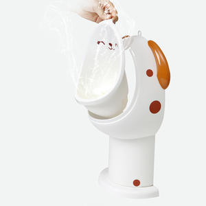 Urinoir portable pour chiot, pot de toilette sur pied pour enfants, en PP, design rond, style contemporain - Product Image 2