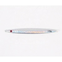 Großer Trolling-Jigging-Köder 60g 80g 100g Langsamer Metall-Jighead Angelköder Künstlicher Jig-Köder Leuchtender Fischköder Harter Bleiköder