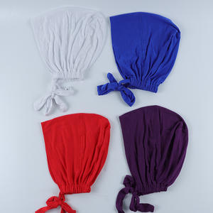 <span class=keywords><strong>Bonnet</strong></span> Hijab en Satin ÉLITE, Bonnets Jersey Turban Musulman, Bandeau Élastique, Protège-Cheveux, Sous-Hijab - Product Image 3