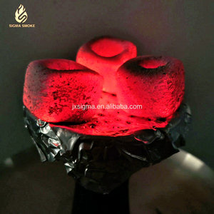 ถ่านไม้ไผ่บริสุทธิ์สำหรับมอระกู่ผลิตด้วยอุณหภูมิสูงเถ้าสีขาว - Product Image 1