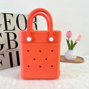 Outdoor Reizen Strandtassen Eenvoudige Effen Kleur Handtassen Waterdichte Eva Draagtas - Product Image 4