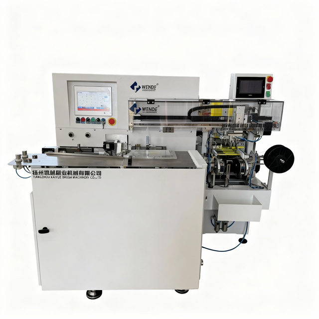 Automatic Toothbrush Tufting Machine for Special-shaped Holes High-Speed 500-700 Holes/Min 1.2-5.8mm Diameter 7 Spindles 220V