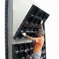 SONGMAO 100s Panneaux de coffrage réutilisables en plastique pour piliers en béton, pour la construction