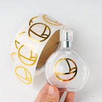 Bouteille cosmétique privée transparente adhésive personnalisée logo autocollant étiquette d'ingrédient cosmétique cosmétiques en marque blanche