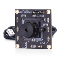 7mm 50 grados Sensor CMOS sin distorsión USB Free Drive UVC HD Módulo de cámara para Android Raspberry Pi 1080P PS5268 _ 32mm